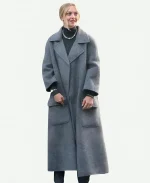 NYC 2026 Amanda Seyfried Trench Coat - Grey