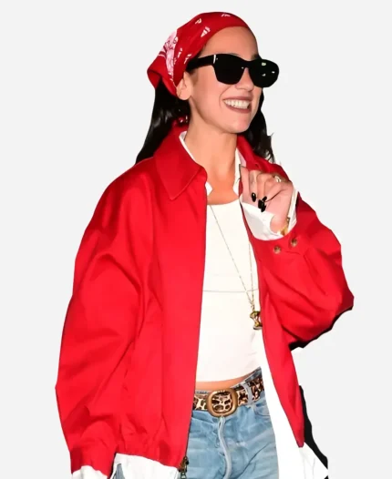 NYC 2026 Dua Lipa John Fitzgerald Kennedy Airport Jacket
