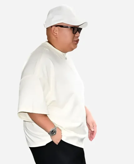 New York City 2026 Jacob Batalon Off-White T-Shirt