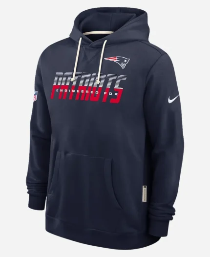 New England Patriots Nike Navy Sideline Hoodie