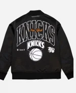 New York City SUGA x Mitchell & Ness NBA Knicks Black Jacket