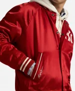New York Yankees x MLB Polo Ralph Lauren Red Bomber Jacket