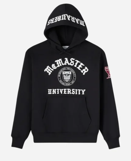 OVO McMaster University 2026 Campus 01 The Canadian Collection Black Hoodie