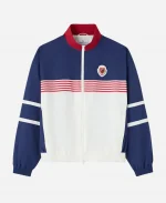 OVO Nylon Crest Track Jacket - Navy