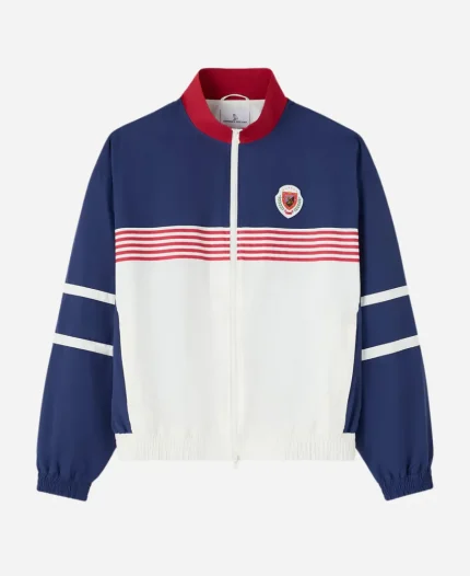 OVO Nylon Crest Track Jacket - Navy