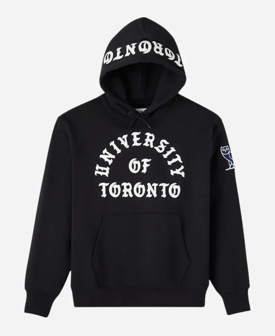 OVO University of Toronto Hoodie OVO University of Toronto 2026 Campus 01 The Canadian Collection Black Hoodie
