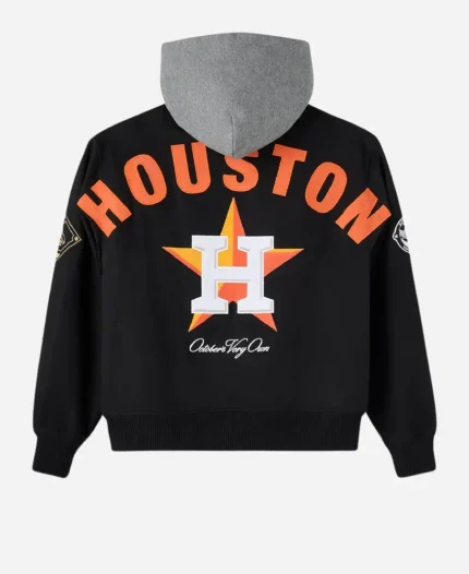 OVO x MLB Houston Astros Twill Bomber Jacket