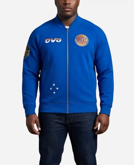 OVO NY Knicks NBA Fleece Zip Jacket