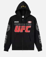 OVO x UFC Black Full-Zip Hoodie