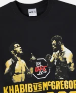 OVO x UFC Khabib VS McGregor Black T-Shirt