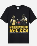 OVO x UFC Khabib vs. McGregor Black Graphic T-Shirt 