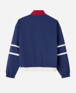 OVO Nylon Crest Deep Denim Track Jacket