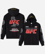  October's Very Own OVO x UFC Black Full-Zip Hoodie