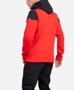 Puma AC Milan Football Casuals Red & Black Hooded Jacket