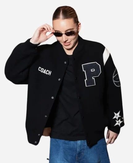 Coach Paige Bueckers Varsity Jacket