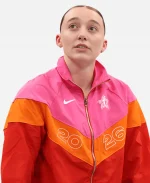 Paige Bueckers Nike WNBA All-Star Game 2026 Pink, Orange & Red Track Jacket