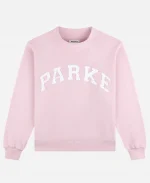 Polka Dot 2026 Parke Dot Letter Mockneck Sweatshirt