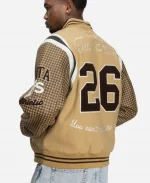Patta Athletic Houndstooth Varsity Jacket