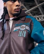 Pelle Pelle Fall 2026 True To Our Roots Brown Leather Bomber Jacket