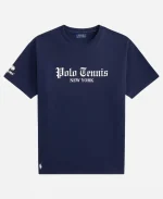 Polo Ralph Lauren US Open Tennis Championships Big Fit Polo Navy T-Shirt