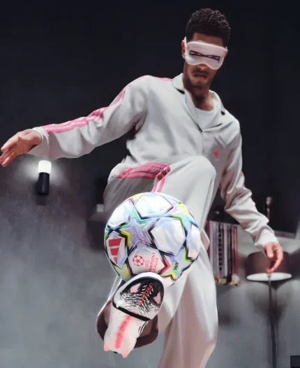 Predator Real Madrid Jude Bellingham Adidas Grey Silk Pajamas Suit