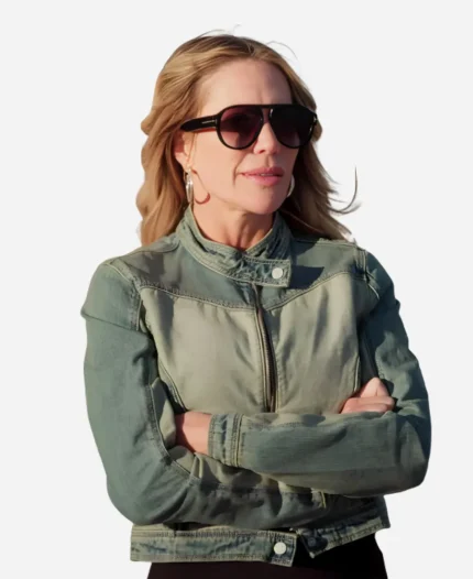 RHOC Season 20 Jennifer Pedranti’s Two Tone Denim Jacket