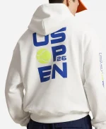 US Open Tennis Championships White Polo Ralph Lauren 2026 Big Fit Graphic Hoodie