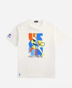 Ralph Lauren US Open Tennis Championships Classic Fit White T-Shirt