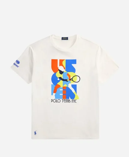  Ralph Lauren US Open Tennis Championships Classic Fit White T-Shirt