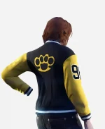 Rockstar Community Series Blue & Yellow Varsity Jacket
