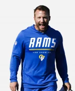 Sean McVay Los Angeles Rams x NFL Preseason 2026 Nike Dri-FIT Hooded T-Shirt 