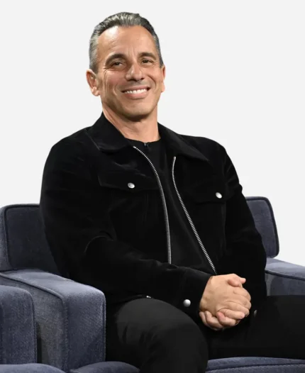 Sebastian Maniscalco The Tonight Show Black Velvet Jacket