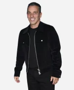 Sebastian Maniscalco The Tonight Show 2026 Black Velvet Jacket