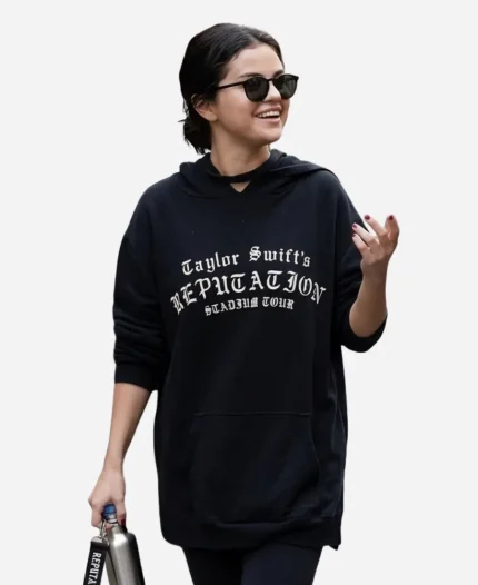 Taylor Swift Selena Gomez Reputation Stadium Tour Black Hoodie
