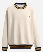 Sidney Robote Tv Series My Daughters Father Season 01 Gutierrez Beige Striped Sweater
