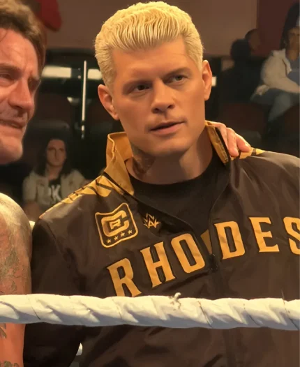 WWE SmackDown Taping Cody Rhodes Black Jacket