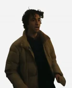 Spencer Jumanji Open World 2026 Alex Wolff Puffer Jacket