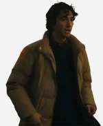 Alex Wolff Jumanji Open World 2026 Puffer Jacket
