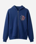 Spider-Man Brand New Day 2026 Disneyland Printed Blue Hoodie