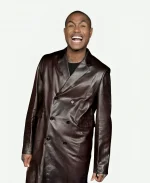 Spider Man 2026 Premiere Steve Lacy Black Leather Coat