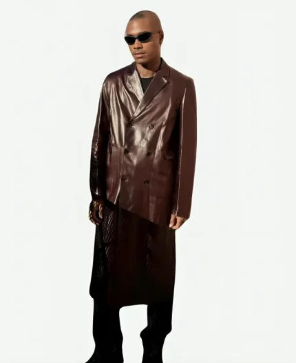 Spider-Man Brand New Day 2026 Premiere LA Steve Lacy Leather Coat