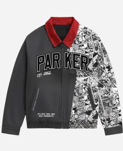 Marvel Spider-Man Brand New Day 2026 Peter Parker Workwear Grey Jacket 