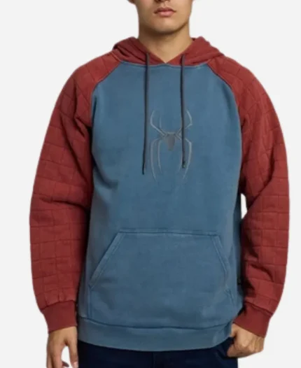 Spider-Man Quilted Raglan Hoodie