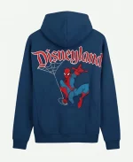 Spiderman Disneyland Blue Hoodie