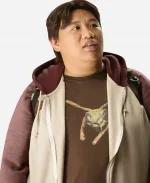 Spider-Man Homecoming Ned Leeds Burgundy Jacket