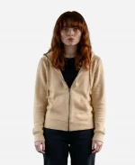 Jean Grey Spider-Man Brand New Day Sadie Sink Beige Hoodie