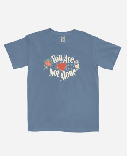 Unisex Spider-Man Brand New Day 2026 You Are Not Alone Blue T-Shirt
