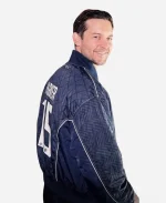 Manchester United x Spider-Man Tobey Maguire Blue Track Jacket