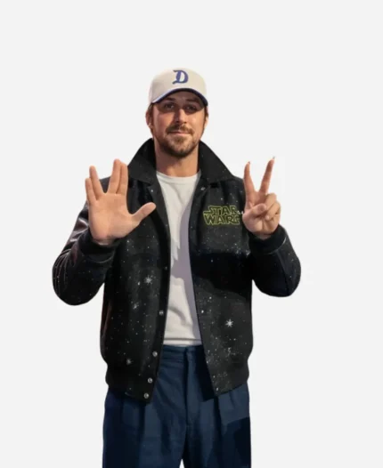 Star Wars Starfighter D23 Ryan Gosling Bomber Jacket