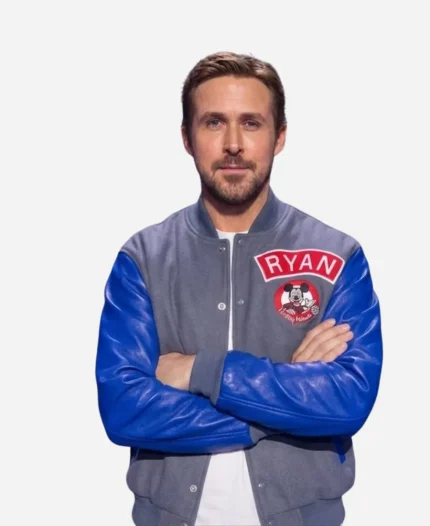 Star Wars Starfighter Ryan Gosling Mickey Mouse Blue Jacket